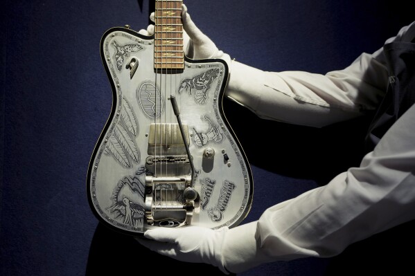 Police auction guitars sale